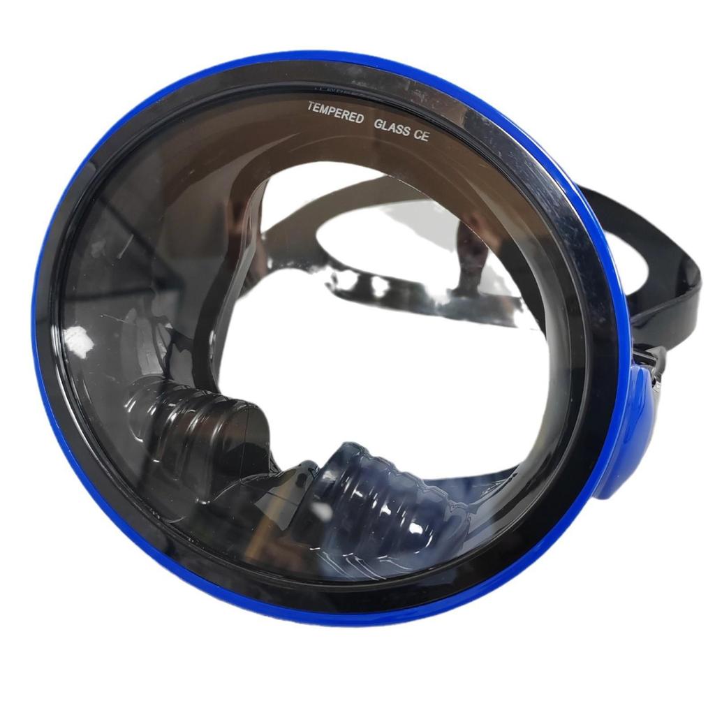 Wide-View Anti-Fog Diving Mask with High-Definition Silicone Lens for Swimming and Fishing
