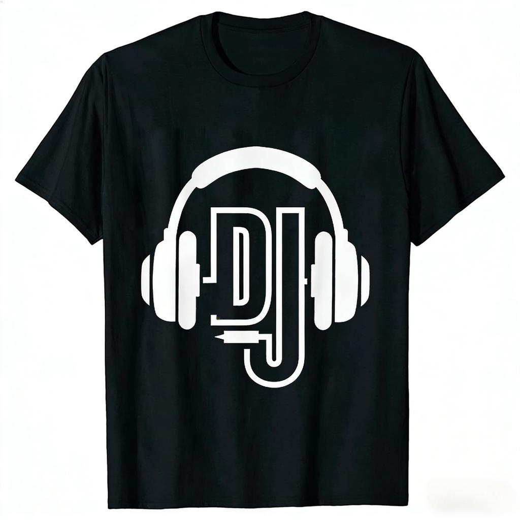 Electronic Hip Hop DJ Print Cotton TShirt  Summer 2026 New Design  Casual for Both Unisex and Women  Hip Hop Streetwear