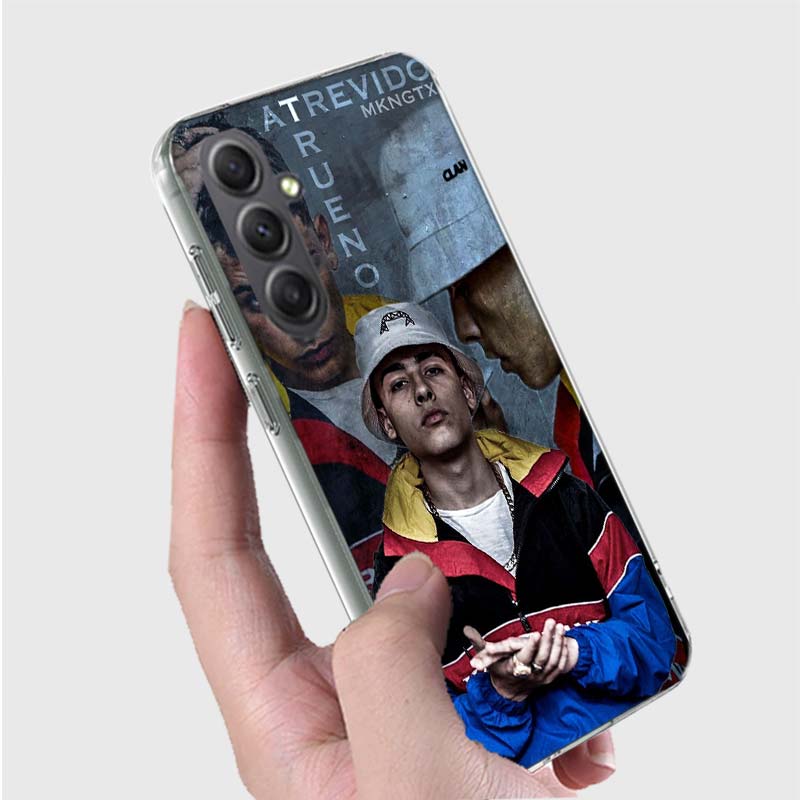 Trueno Rapper Phone Case for Samsung A16 A26 A36 A56 A17 A37 A57 A07 A06 A02S A03 A04S A05S Galaxy Note 20 10 A50S A71 A51 A31 A