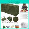 Weatherresistant Outdoor Cushion Waterproof Cover Elegant Protective Storage Bag