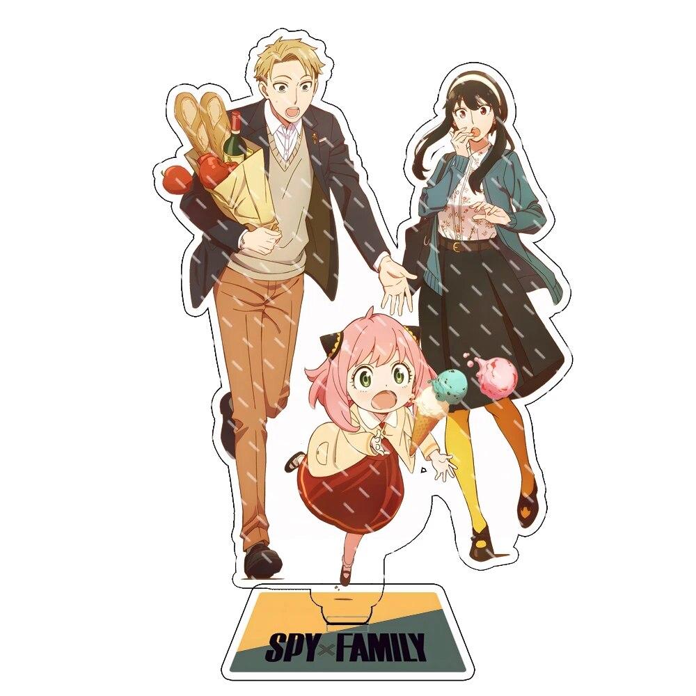 Anime Spy X Family Figure Cosplay Acrylic Stand Twilight Loid Forger Yor Forger Anya Forger Model Plate Collection Props Gifts