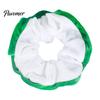 Soft Elastic Hair Bands for Women Christmas Velvet Scrunchies, Ties Girls, Lightweight Holiday Parties Contrast Color Ponytail Holder Accessories