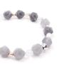Grey Aventuri & Pearl Mix Bracelet (PLT-BR-093_BR)