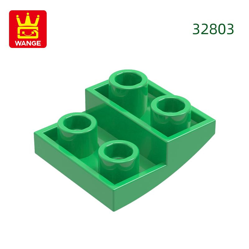 150Pcs/lot 32803 Slope Curved 2x2x2/3 Construction Block Moc Colour Accessories Works With featuring Brick DO IT YOURSELF Children's Toy