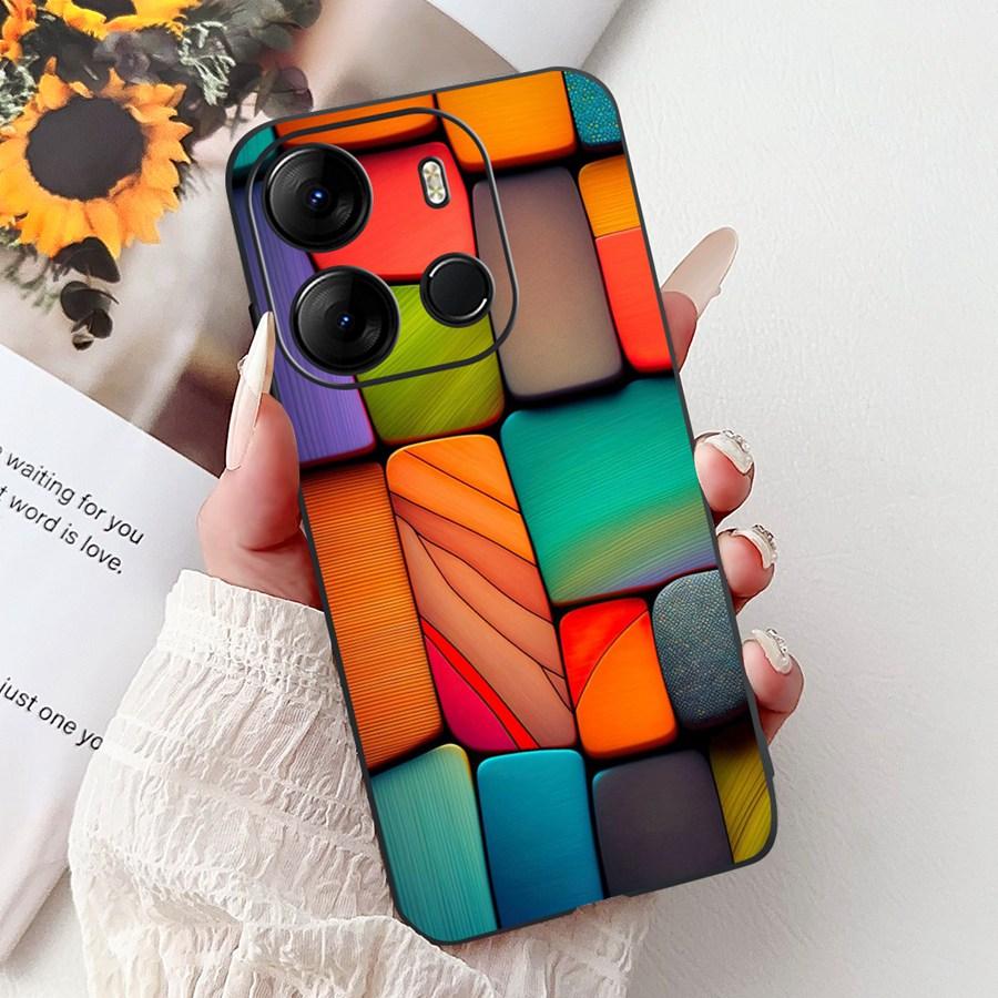 

For Tecno Spark Go 2023 Case BF7 Soft Silicone Coque Cute Cartoons Cover For Tecno Pop7 Pop 7 Pro Phone Bags sparkgo 2023 Shells Spark Go 2023