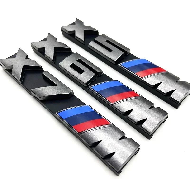 3D Car Front Grille Badge Emblem for BMW X1 X2 X3 X4 X5 X6 F48 G01 E84 E83 F39 F10 F30 G11 G07 G86 G80 E60 E46 Accessories Decor