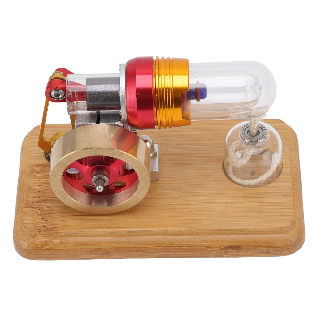 Stirling Engine Model Free Piston Physics Science Experiment Toy for Birthday Gifts