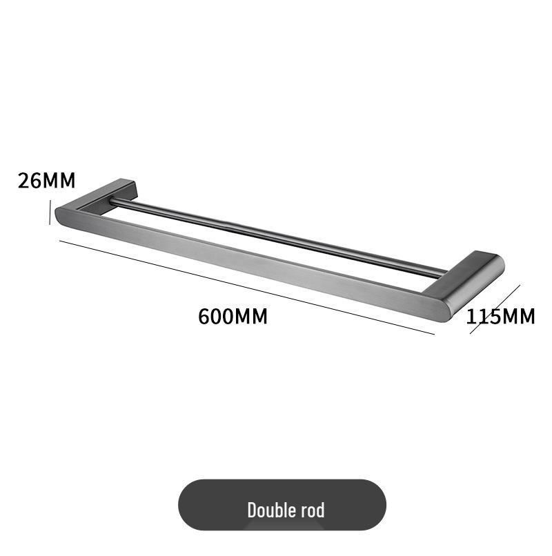 304 Stainless Steel Bathroom Towel & Storage Rack
