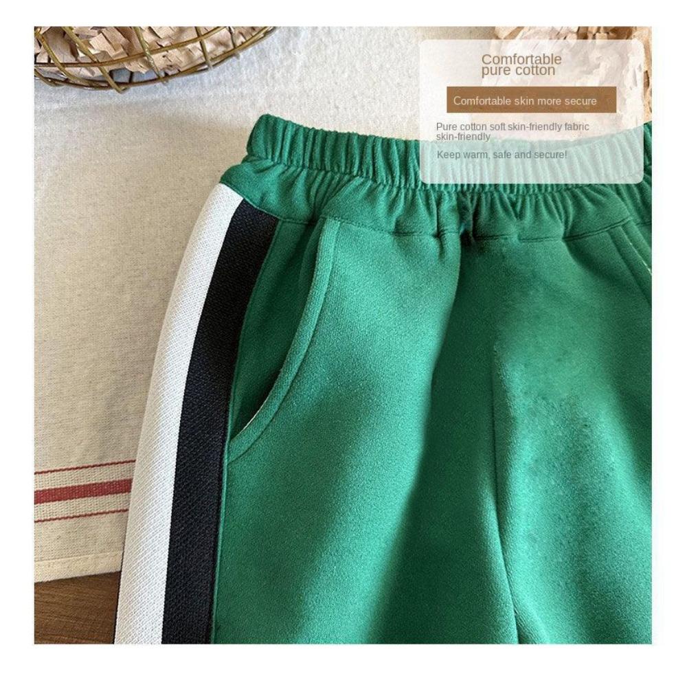 Children's Clothing Set 3-8Y Spring/Autumn New Arrival Boys' Long-Sleeved Trousers Casual Girls' Sports Set