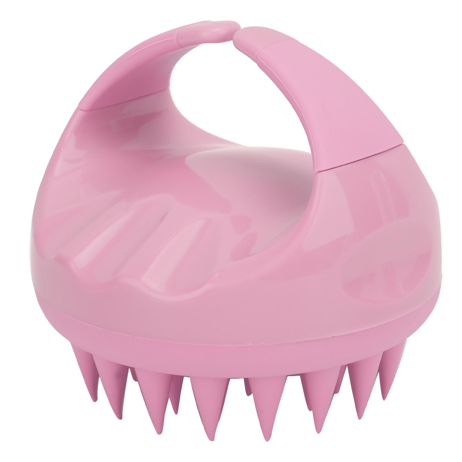 

Pet Grooming Massage Brush Soft Cat Bath Brush Removes Loose Undercoat and Tangled Hair for Dogs and Cats рожевий