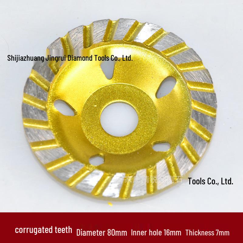 Diamond Stone Grinding Disc for Concrete Floors - Bowl Shape 80-230mm