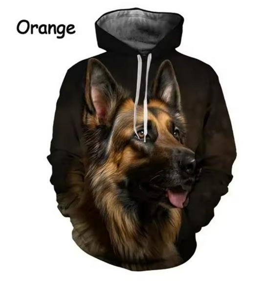 2025 Personalized 3D Animal Pattern Hooded Sweatshirt