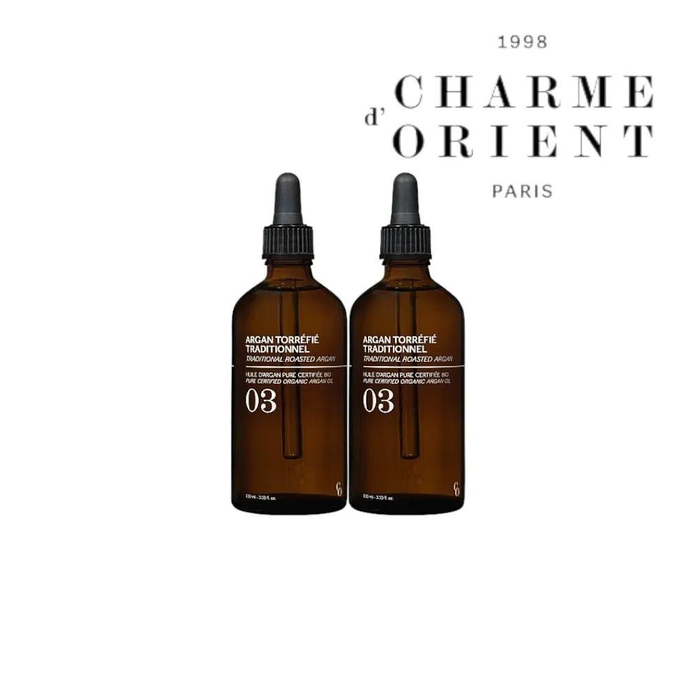 

CHARME d ORIENT Organic Traditional Argan Multi-Moisturizing Oil 100ml x 2