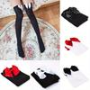 Sexy Thigh-High Bow Stockings for Women Pantyhose Breathable Black White Stocking Thigh Over Knee Stockings Cosplay Gifts