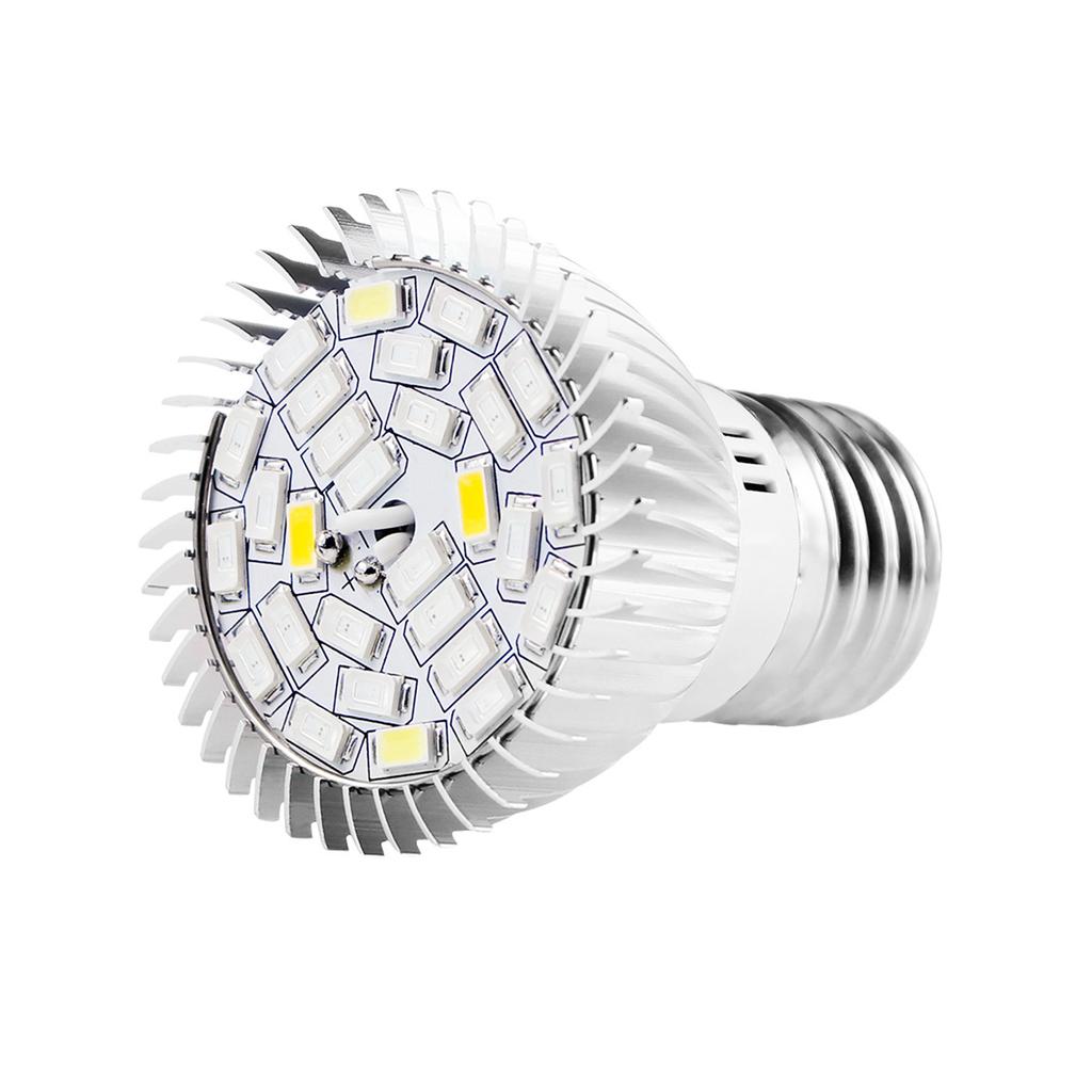 E27 Lamp Bulb Plant Grow Light Bulb Full Spectrum Plant Light Bulb Growing Succulent Pots Light Bulb 18leds
