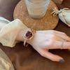 Women's watch retro niche ins fashion metal chain temperament versatile women's quartz bracelet creativity watch