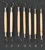 Ceramic Pottery Tools Flat Wire Fixed Supplies, Set, 7-Piece Set, Clay, Wire, C14, Spatula, Tip,
