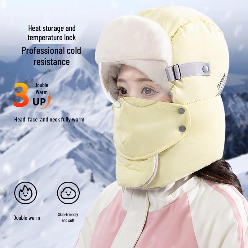 Зимняя шапка-ушанка Fumaide