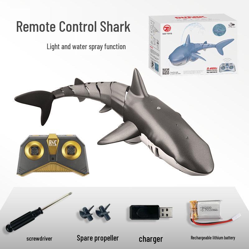 2.4G Rechargeable Remote Control Electric Shark Toy for Kids