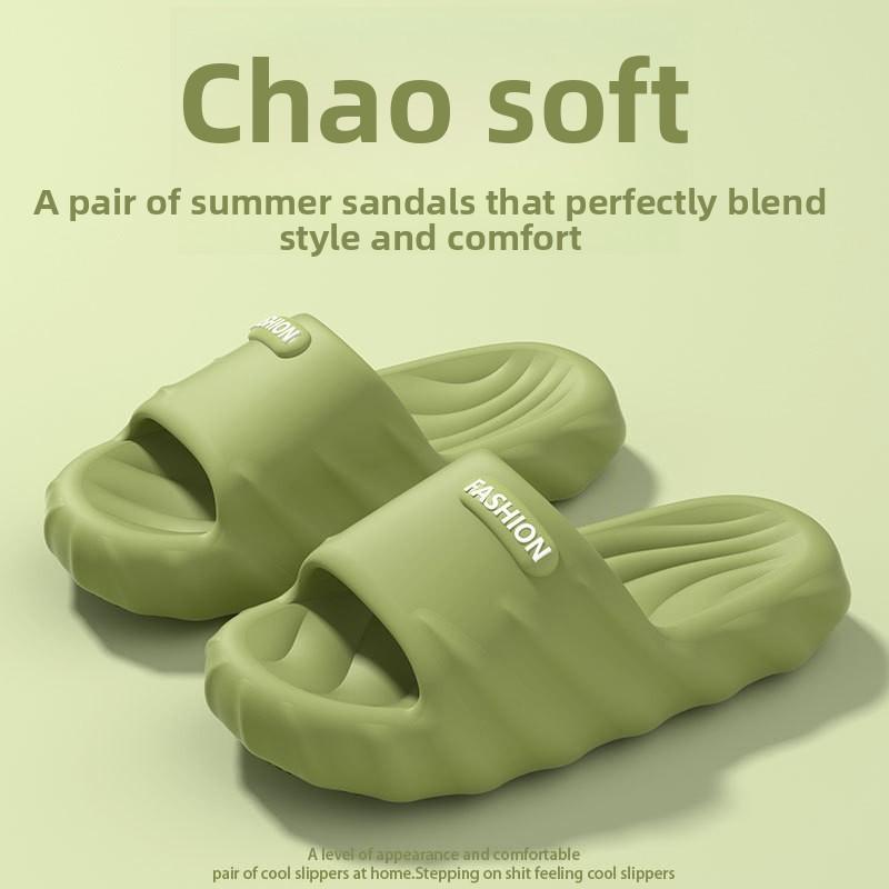 Eva Slippers For Women Men Non Slip Shower Bathroom Casual Housewear With Thick Sole For Couples