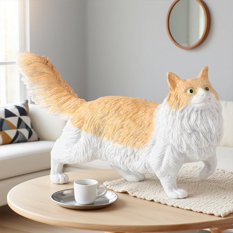 Cross-Border Cat Simulation Models: Persian, Hairless, Ragdoll, Orange, Leopard, Maine Coon, Siamese