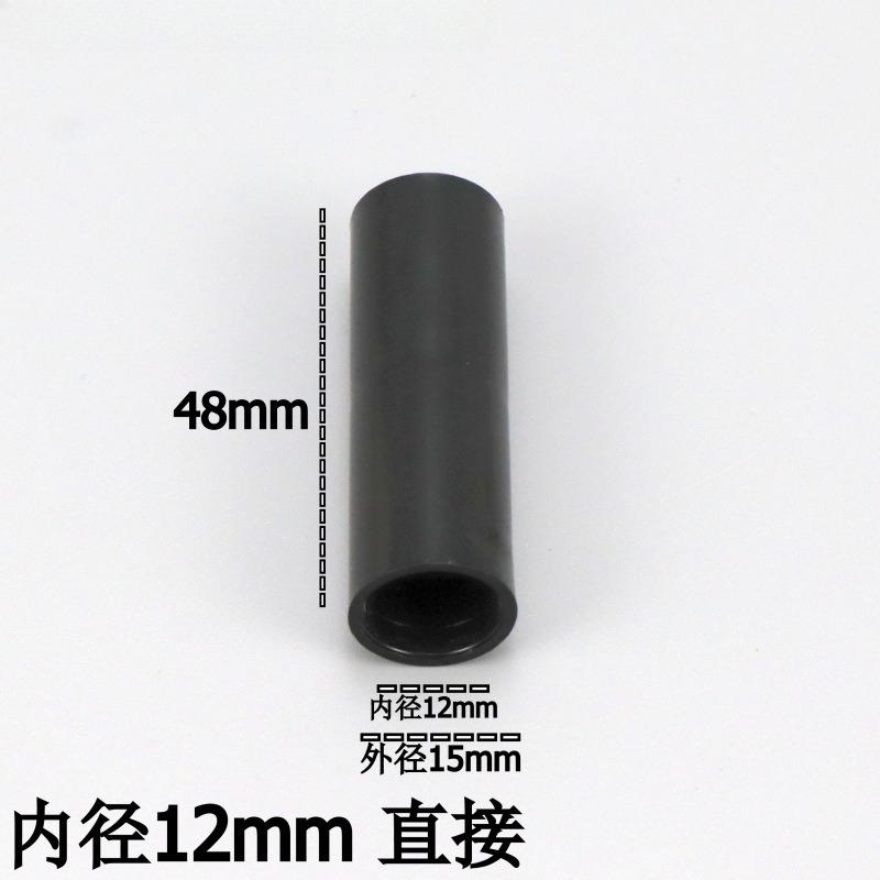 5/10/15pz Connettore Tubo Nero Fai da Te Scaffale Tenda Connettore Fisso Raccordi 8/12/16mm Plastica ABS Raccordo a T Gomito a Quattro Vie Giunto Dritto