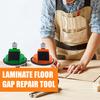 Floor Gap Fixer Heavy Duty Iron Suction Cup Floor Gap Repair Tool with Adhesive Pad Wood Laminate Textured Floors Floor Gap Remover