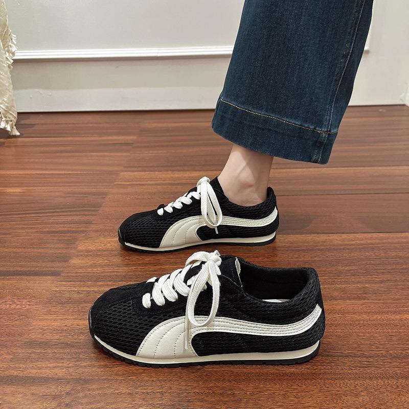 Women's shoes new summer mesh breathable thin sports shoes casual versatile white shoes