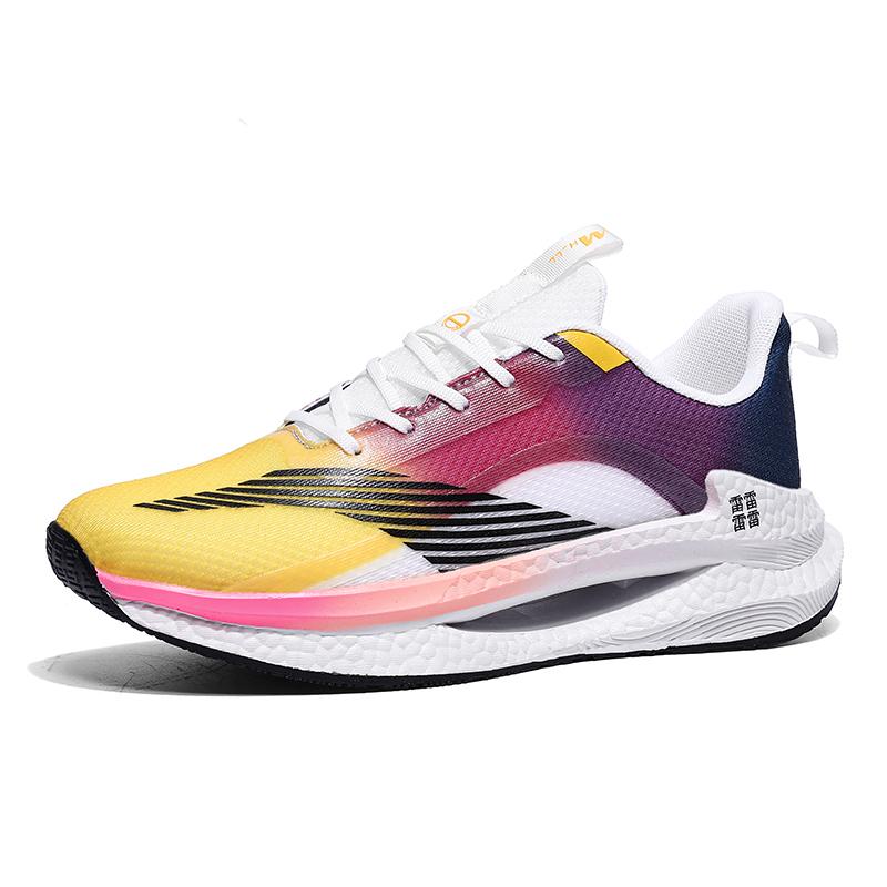 Professional Sports Tennis Shoes for Women, Ultra-light and Shock-absorbing Student Marathon Running Shoes for Men