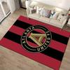 Atlanta United FC Logo Rug Non-slip Rug Suitable for Living Room and Bedroom Sofas