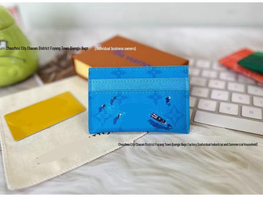 Barevný graffiti držitel karty - Prázdninová série Malá taška ve stylu INS