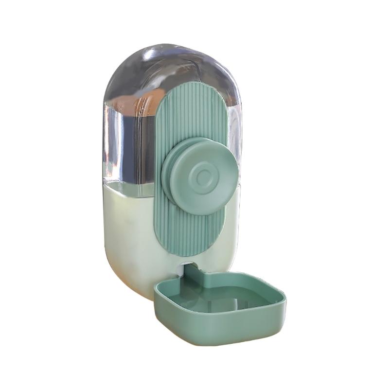 Automatic Feeder Waterer Pet Feeding Solution for Cats Dogs Plastics Containers