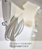 Yamazaki Tower Hair Dryer W X 8cm D X 27cm Perfect for Bathroom 5659 Under-Shelf Holder, White, Approx. 10.8cm H, Storage,