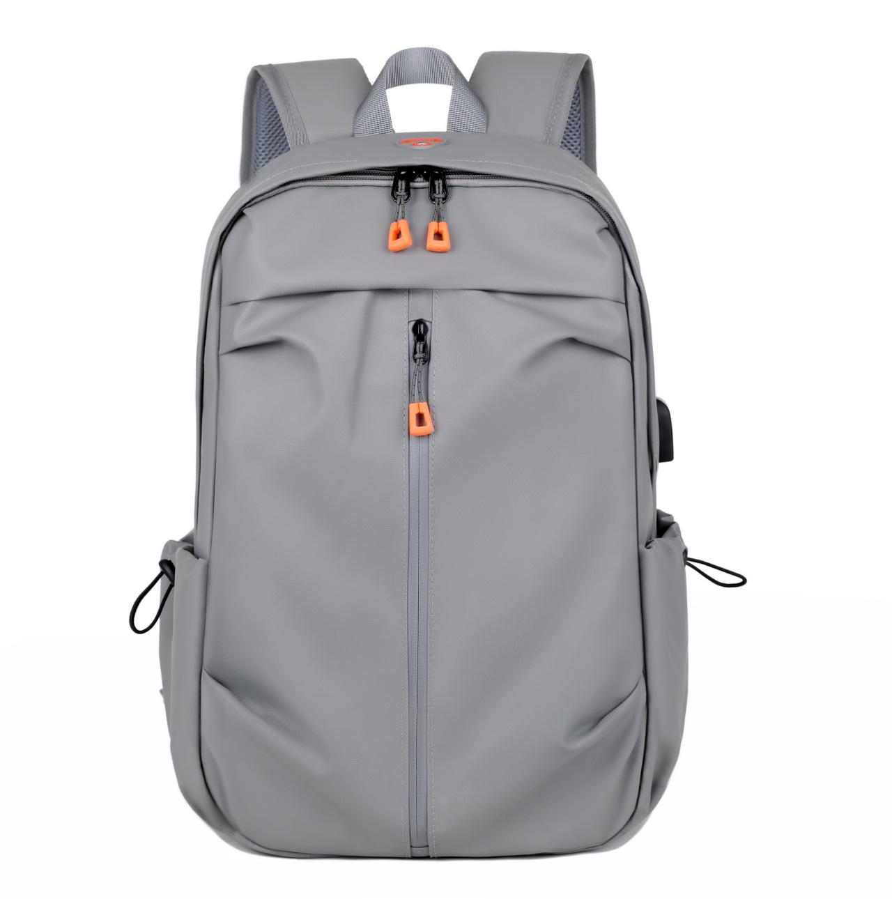 

Мужской многофункциональный рюкзак большой вместимости в корейском стиле для бизнеса и путешествий серый