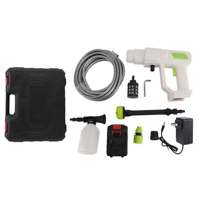 High Pressure Washing Machine Battery Powered Cordless Portable Car Washer with Filter Hose for