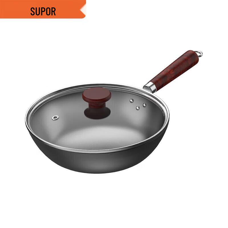 

Supor Non-Stick Fine Iron Stir-Fry Wok