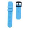 Silicone Watchband 16mm Watch Bracelets Wear Resistant Watch Straps Scratchproof