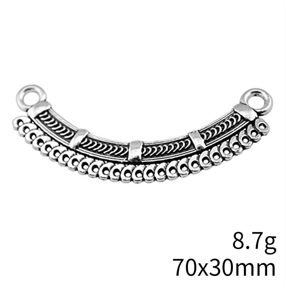 Gifts For Women Jewelry Findings & Components Curved Necklace Connector Accessories Parts Women's Bags Accessories