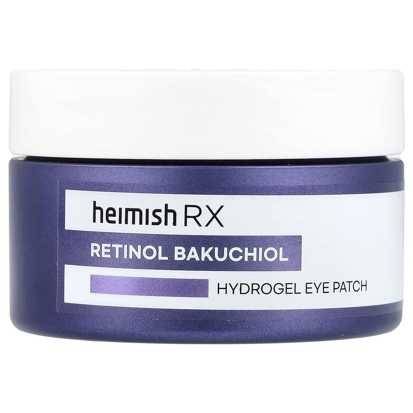 

Heimish, RX, Retinol Bakuchiol Hydrogel Eye Patches, 60 Sheets, 1.4g (0.049oz) Each