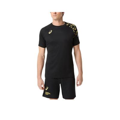 Asics Printed Logo Crew Neck Short Sleeve T-Shirt Unisex Tops 2053A213-003