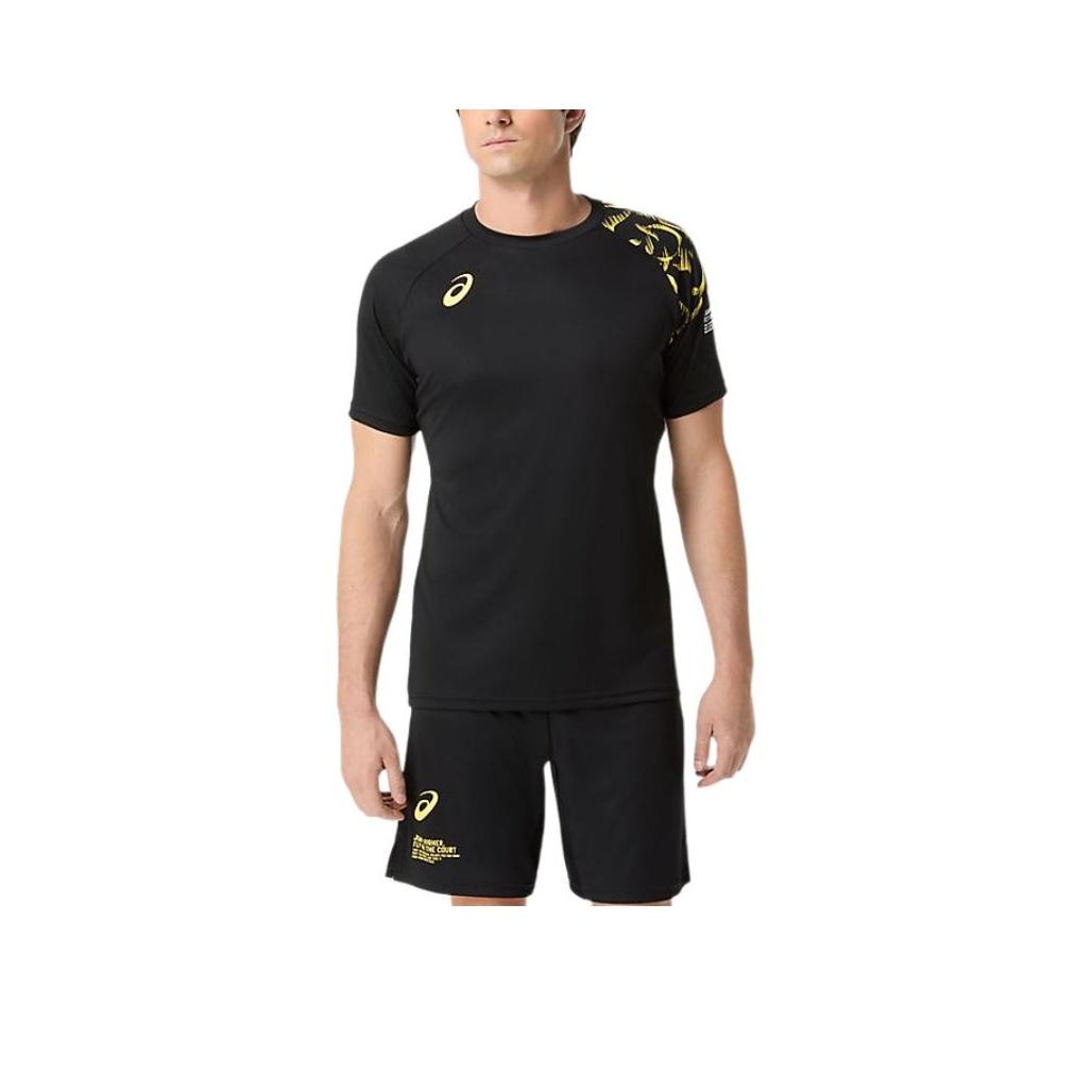 

Asics Футболка с принтованным логотипом, с круглым вырезом, с коротким рукавом, унисекс, топы 2053A213-003 XL