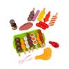Kayannuo Christmas Gifts Clearance - Baby Toys Children's Play House Barbecue Set, Simulation Food Grilled Skewers Kebabs Compatible with XXX