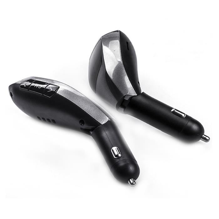 Autoradio Bluetooth - EINCAR - Transmetteur FM - Kit mains-libres - Chargeur USB - Noir