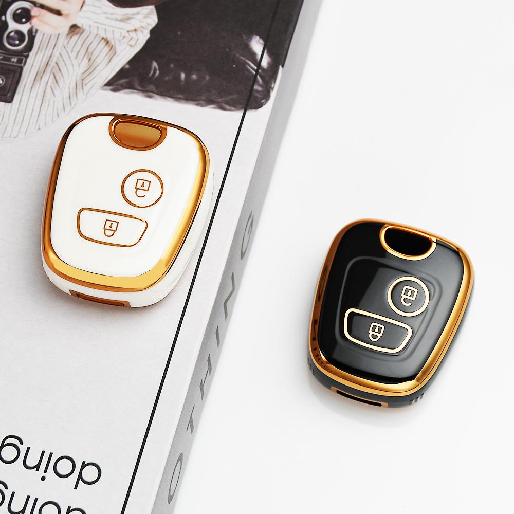 Keyless Protector For Toyota AYGO For Citroen C1 C2 C3 C4 XSARA PICASSO Peugeot 106 107 206 207 307 Auto Key Shell Case Cover