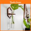 Wall Hanging Plant Vase With Bamboo Material And Rustic Style For Living Room