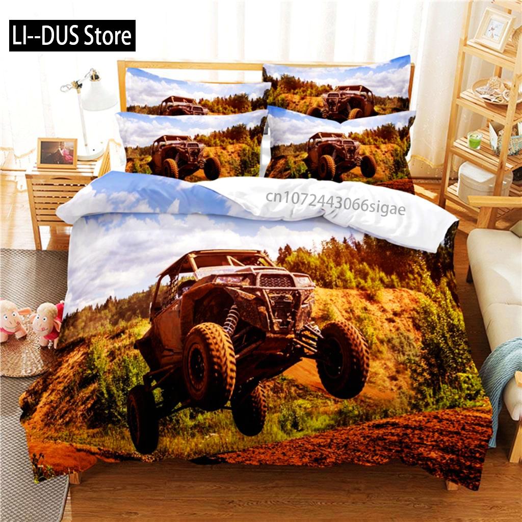 Roadster Bedding Set Duvet Cover Set 3d Bedding Digital Printing Queen Size Bedding Set Fashion Design