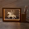 3D Photo Frame Pen Holder Night Light – Creative Graduation or Birthday Gift for Teachers and Classmates