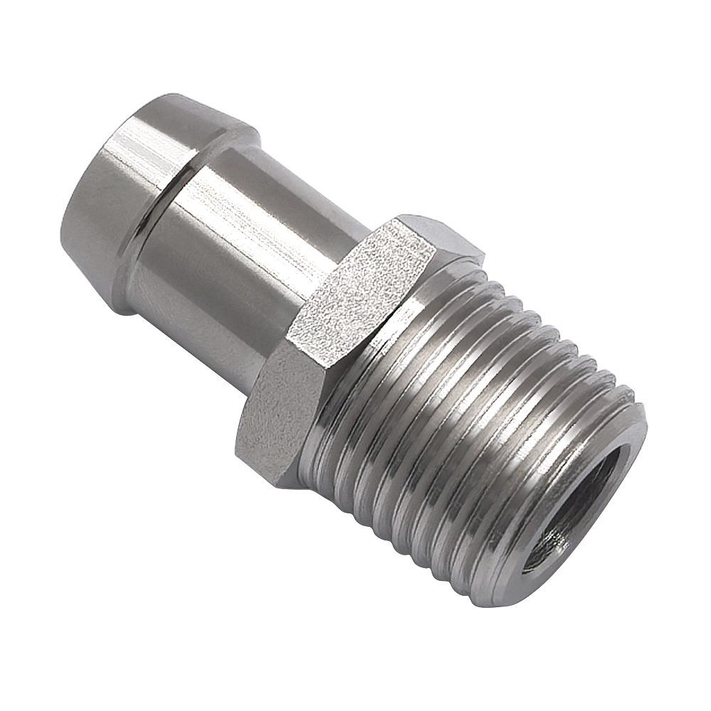 1/2 Npt Thread - 5/8 Hook Connector - Suitable for Chevrolet Vehicle Intake Manifold Heater Hose Connector Fuel System Fittings7