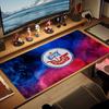 F.C. Hansa Rostock Large Size Mouse Pad Large Gaming Table Cushion Non-slip Laptop Tablet Big Mousepad XXL Mat Mini PC Playmat With Lock Edge