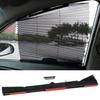 Car Side Window Sun Shade Retracted Sunshades Mesh UV Protection Curtains Auto Truck Summer Protector Window Film Trim